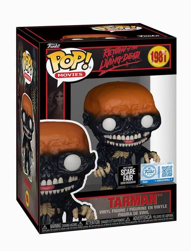 Funko Pop! Horror: Hot Topic Scare Fair 2026 - Reverse Bear Trap / Tarman / Art The Clown / Ghost Face / David *PREORDER*