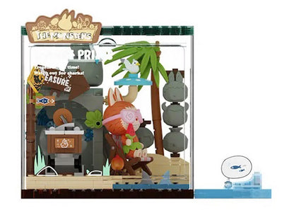 Popmart: The Monsters (Labubu) - Forest Secret Base Series Blocks Wave 2 "Seaside Prizes"