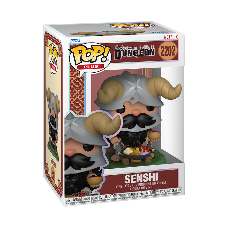 Funko Pop! Anime: Delicious in Dungeon - Laios / Marcille / Chilchuck / Senshi / Falin Chimera