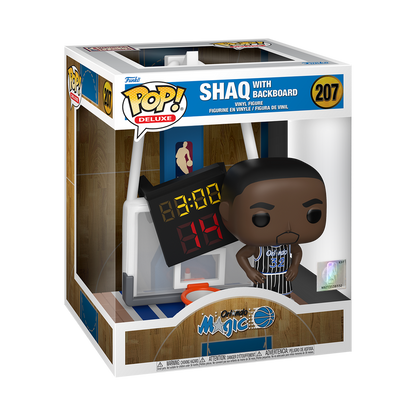Funko Pop! Sports: NBA - Deluxe 6" Shaq with Backboard (Orlando Magic) #207