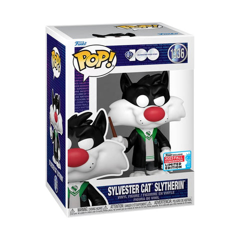 FUNKO POP! WB100 LOONEY TUNES X WIZARDING WORLD SYLVESTER THE CAT SLYTHERIN #1336 [NYCC FALL CONVENTION EXCLUSIVE] *PREORDER*