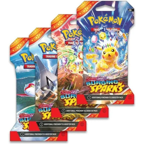 Pokemon TCG: Scarlet & Violet - Surging Sparks Sleeved Single Pack