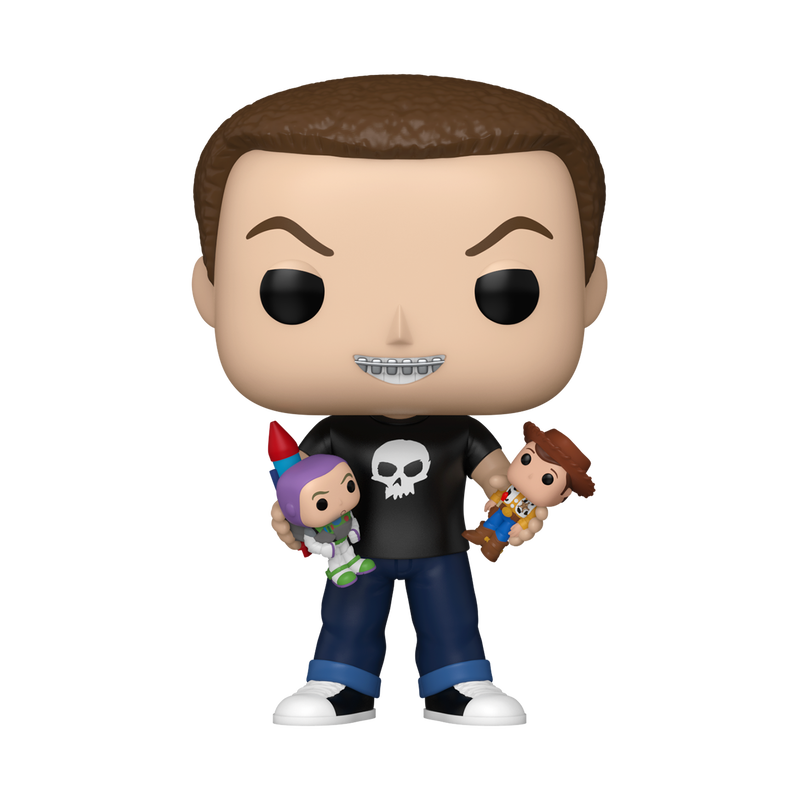 Funko Pop! Disney: Toy Story - Sid (with Buzz Lightyear And Woody