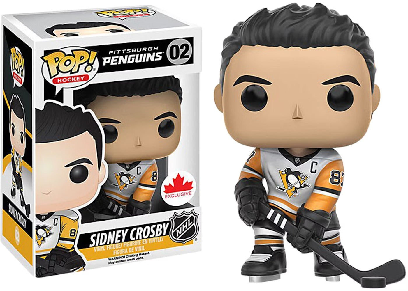 Funko Pop! Sports: NHL - Sidney Crosby (Pittsburgh Penguins) #02 [Canadian Exclusive]