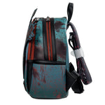 Loungefly Mini-Backpack: Terrifier Art the Clown Blood Splatter (Glow) [Entertainment Earth Exclusive]