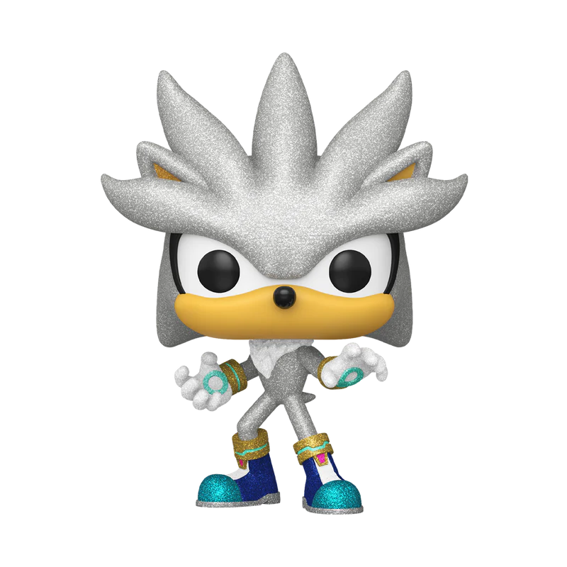 Funko Pop! Games: Sonic The Hedgehog - Silver (Diamond) #1103