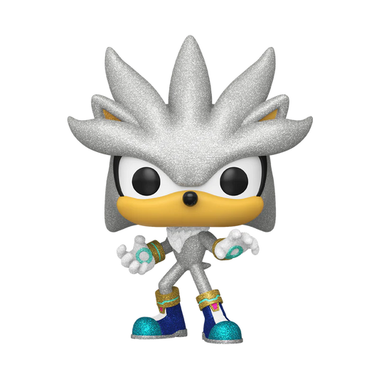 Funko Pop! Games: Sonic The Hedgehog - Silver (Diamond) #1103 [Funko Special Edition] *PREORDER*