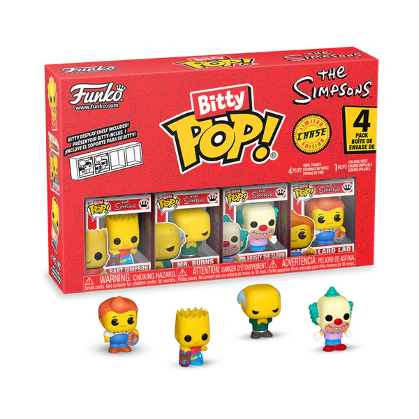 Funko Pop! Bitty Pop - The Simpsons 4pk