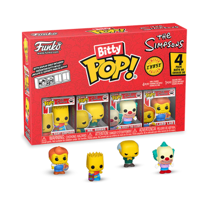 Funko Pop! Bitty Pop - The Simpsons 4pk