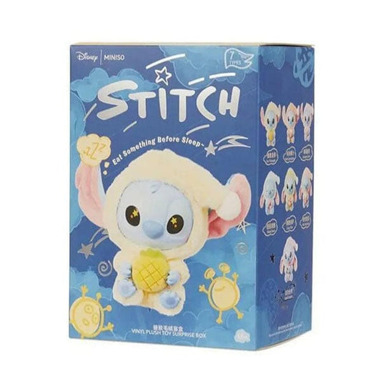 Miniso: Disney - Eat Something Before Sleep Stitch Plush Blind Box