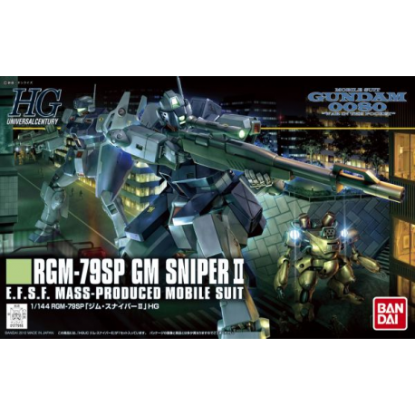 Bandai: Gunpla - #146 GM Sniper II [HGUC] 1/144 Model Kit *PREORDER*