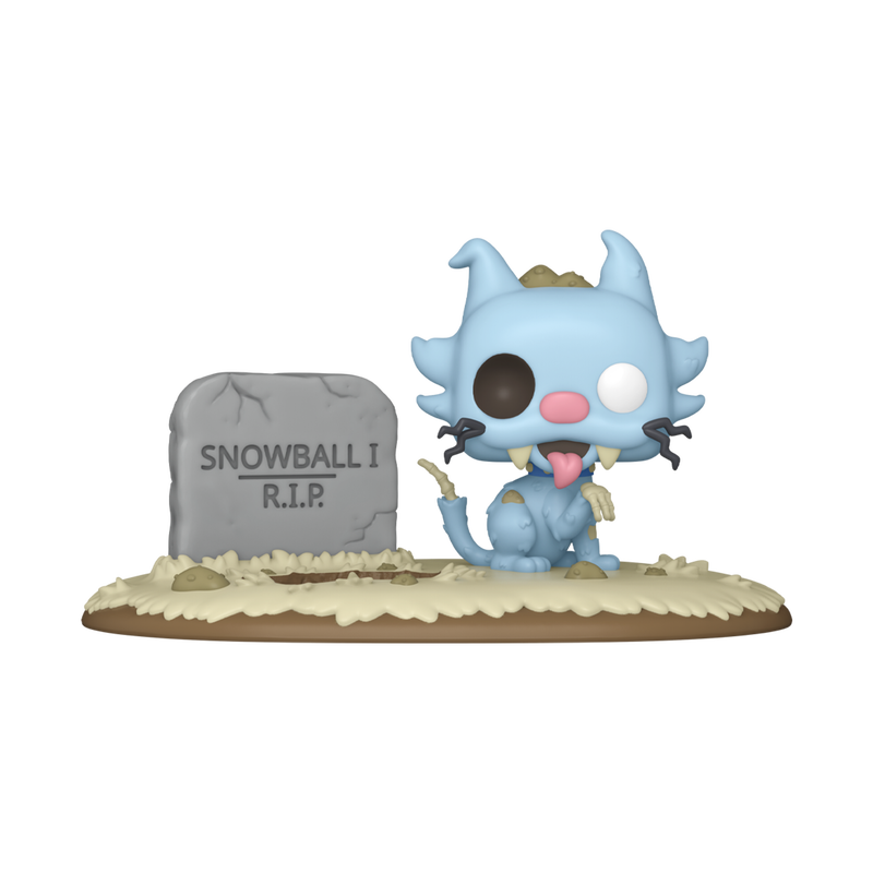 Funko Pop! Television: The Simpsons - Deluxe! Zombie Snowball #1949