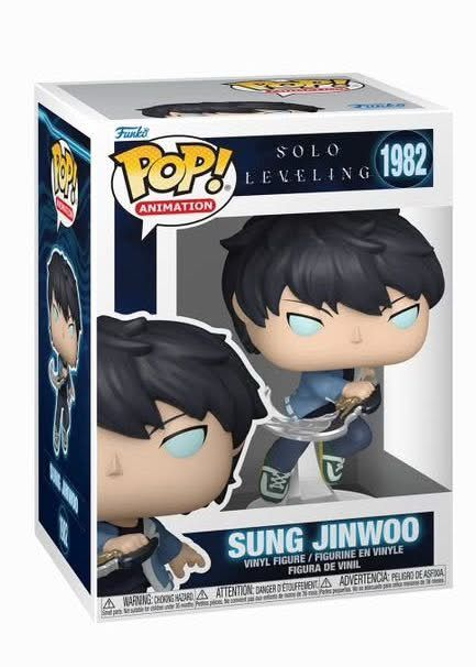 Funko Pop! Anime: Solo Leveling - Sung Jinwoo / Cha Hae-In / Yoo Jinho / Igris