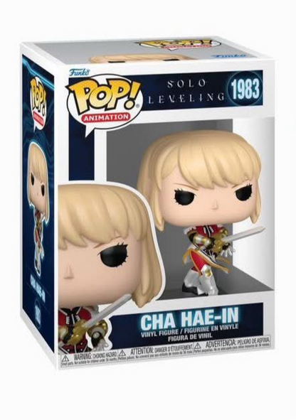 Funko Pop! Anime: Solo Leveling - Sung Jinwoo / Cha Hae-In / Yoo Jinho / Igris
