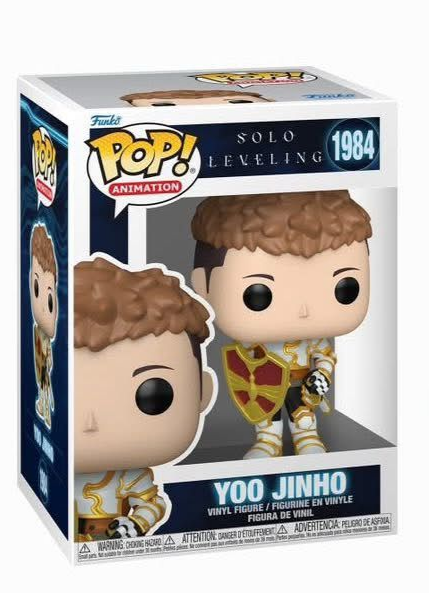 Funko Pop! Anime: Solo Leveling - Sung Jinwoo / Cha Hae-In / Yoo Jinho / Igris