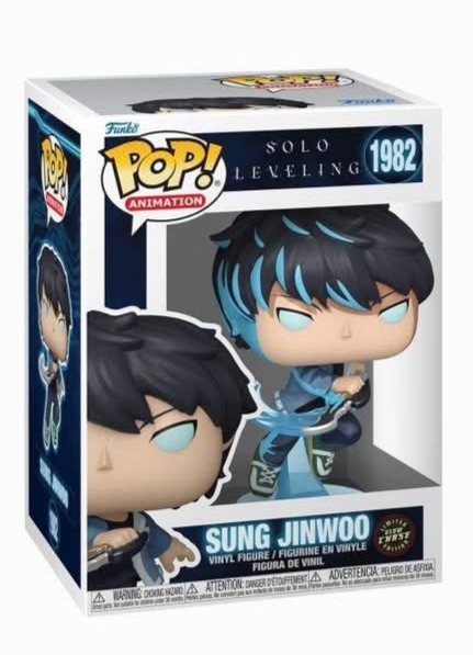 Funko Pop! Anime: Solo Leveling - Sung Jinwoo / Cha Hae-In / Yoo Jinho / Igris