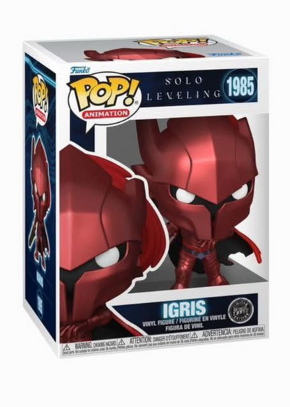 Funko Pop! Anime: Solo Leveling - Sung Jinwoo / Cha Hae-In / Yoo Jinho / Igris
