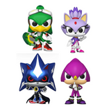 Funko Pop! Games: Sonic The Hedgehog - Jet / Blaze / Neo Metal Sonic / Espio