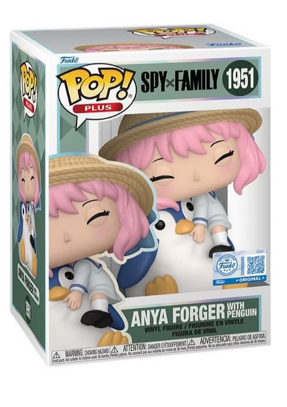 Funko Pop! Anime: Spy X Family - Bond Forger / Anya Forger with Penguin / Yor Forger