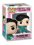 Funko Pop! Television: Squid Game - Player 001 / Young-Hee / Chul-Su / No-Eul / Player 120: Hyun-Ju / Player 149: Geum-Ja *PREORDER*