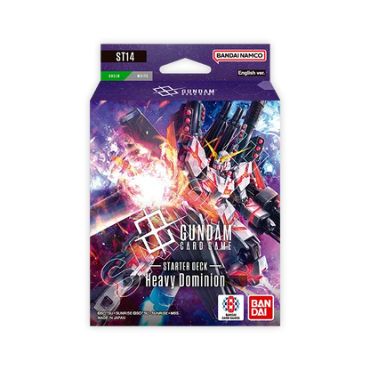 Gundam CG - ST11-14 Deck Box [BRICKS ONLY NO PROMO]