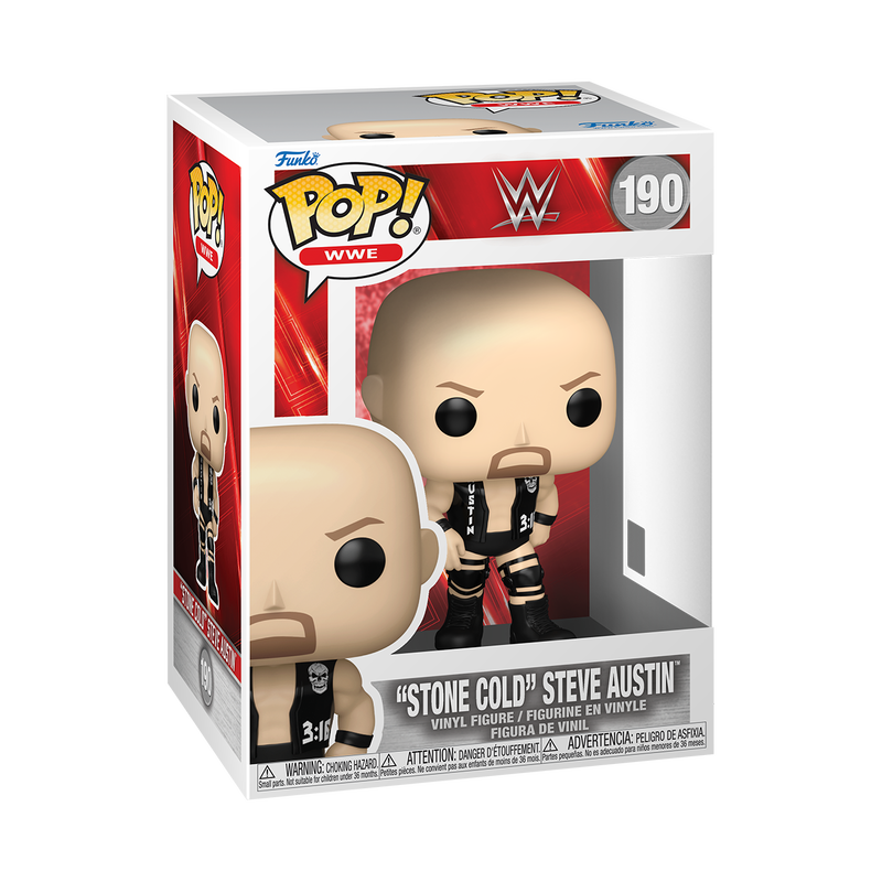Funko Pop! Sports: WWE - Eric Bischoff / Lita / Dwayne "The Rock" Johnson / "Stone Cold" Steve Austin / Jimmy Hart / Triple H