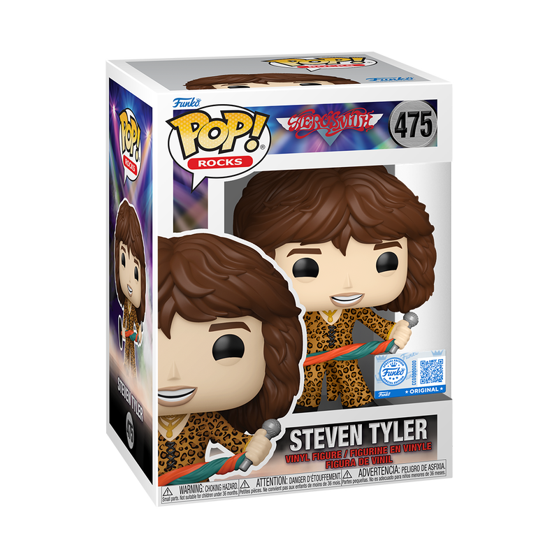 Funko Pop! Music: Aerosmith - Steven Tyler (Leopard Print Outfit) #475 [Funko Special Edition] *PREORDER*