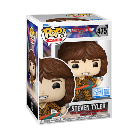 Funko Pop! Music: Aerosmith - Steven Tyler (Leopard Print Outfit) #475 [Funko Special Edition] *PREORDER*