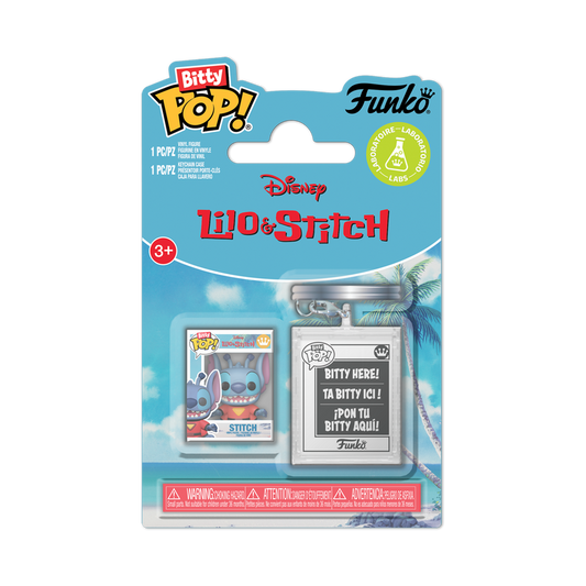 Funko Pop! Disney: Lilo & Stitch - Stitch 626 with Keychain Bitty Pop!