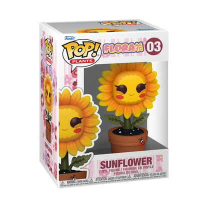Funko Pop! Plants: Flora - Barrel Cactus / Monstera / Sunflower / Tulip