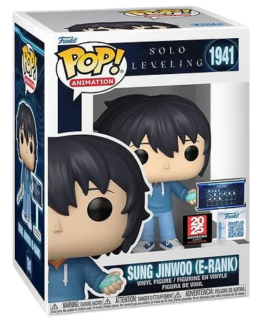 Funko Pop! Anime: Solo Leveling - Sung Jinwoo (E-Rank) #1941 [2025 Animation Expo Exclusive]