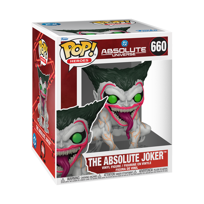 Funko Pop! DC: Absolute Universe - Batman #658 / Superman #659 / Super! Joker #660 / Brainiac #661 *PREORDER*
