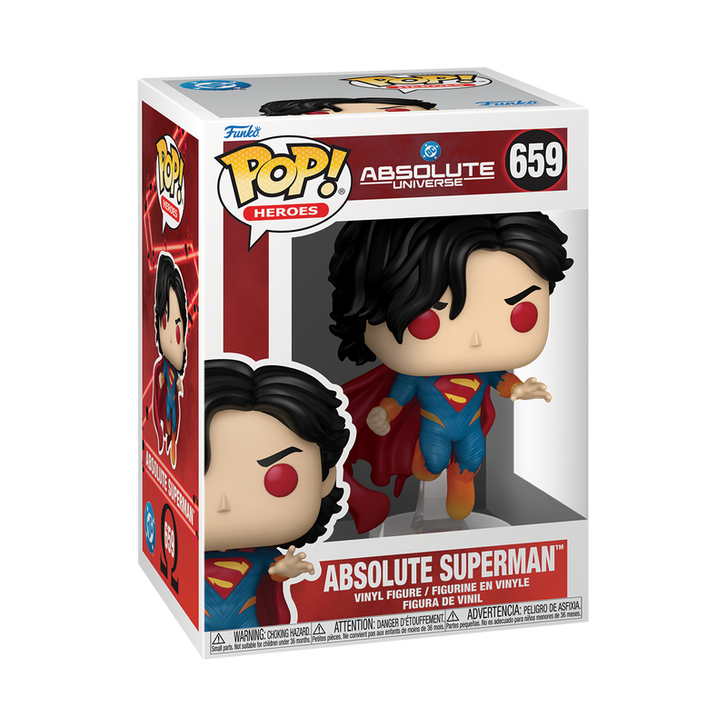 Funko Pop! DC: Absolute Universe - Batman #658 / Superman #659 / Super! Joker #660 / Brainiac #661 *PREORDER*