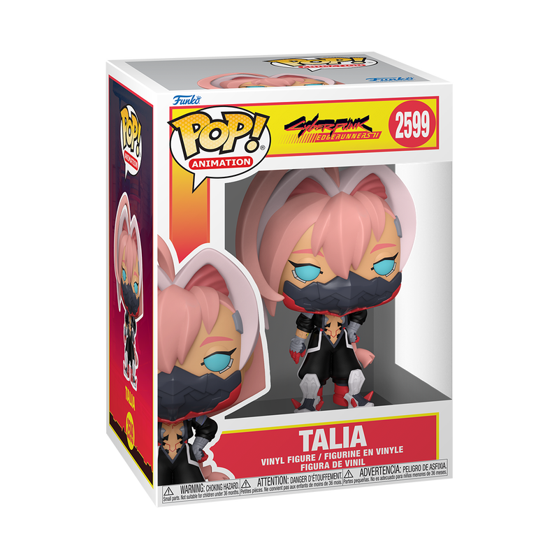 Funko Pop! Anime: Cyberpunk Edgerunners - Weak #2596 / D. #2597 / Roman #2598 / Talia #2599 / Avida #2600 *PREORDER*