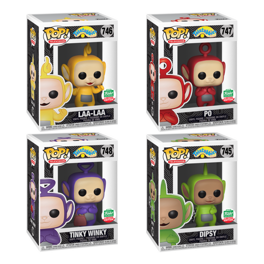 Funko Pop! Television: Teletubbies - Tinky Winky / Dipsy / Laa Laa / Po [Funko Shop Limited Edition]