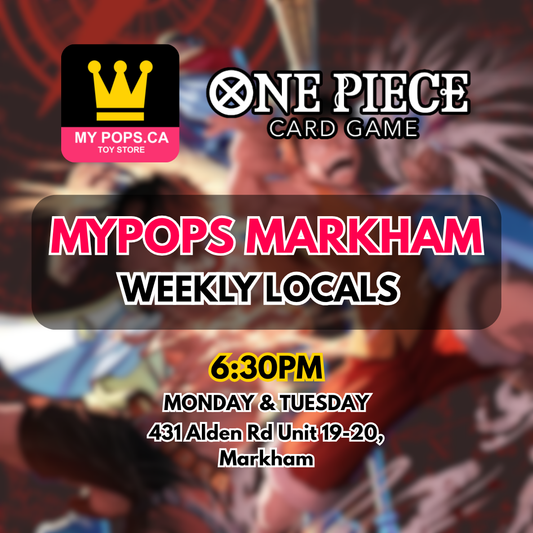 One Piece TCG - Weekly Local Tournament (Markham) Monday & Tuesday @ 6:30pm