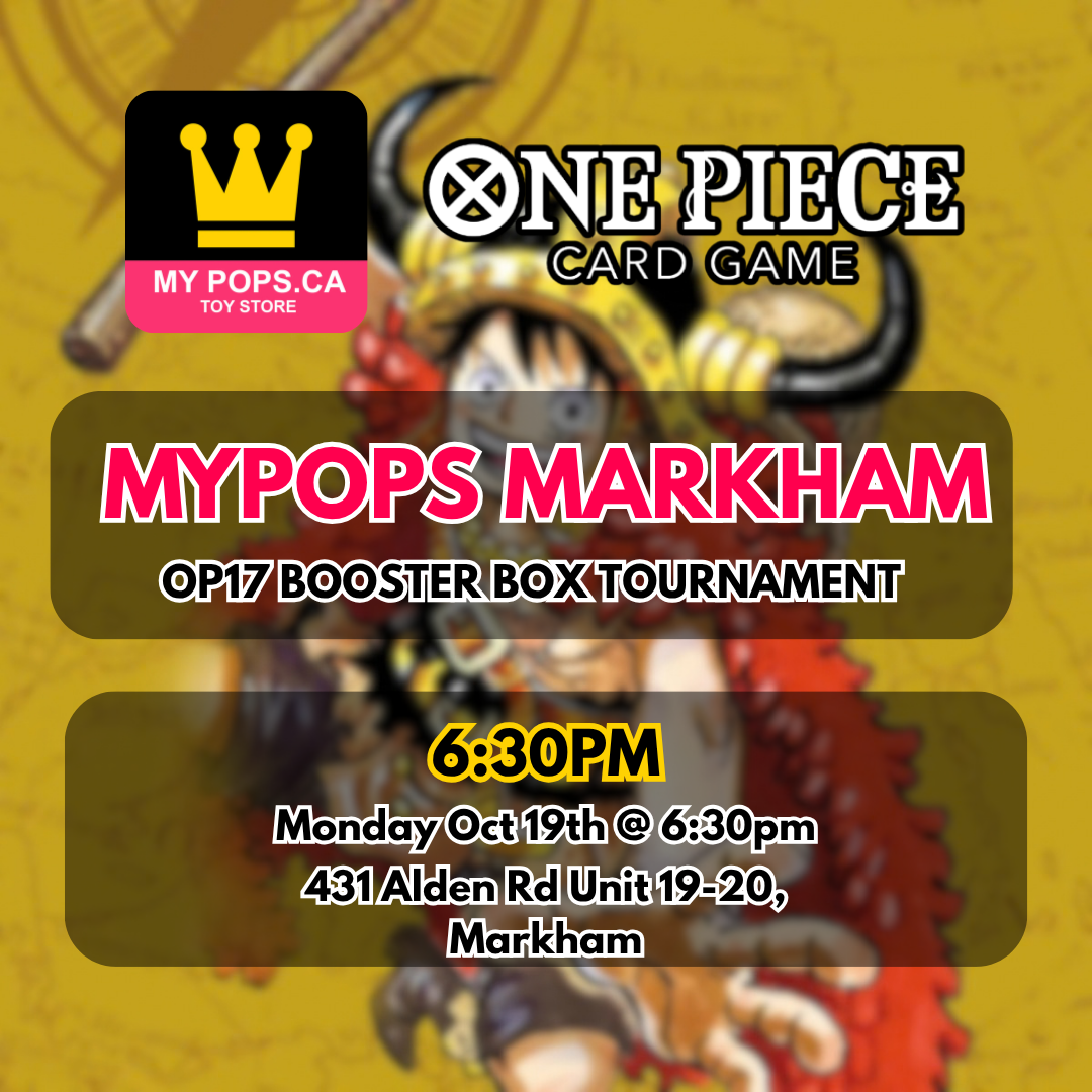 One Piece TCG - OP17 World's Strongest Booster Box Tournament - Markham - Mon Oct 19 @ 6:30pm