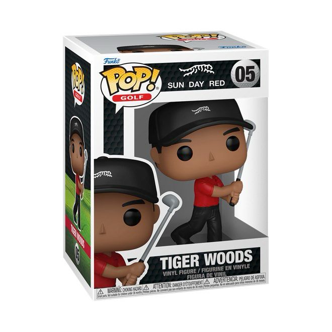 Funko Pop! Sports: Golf Tiger Woods (Sun Day Red) #05 –