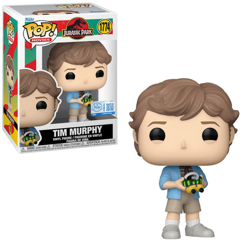 Funko Pop! Movies: Jurassic Park - Tim Murphy #1774 [Funko Special Edition] *PREORDER*