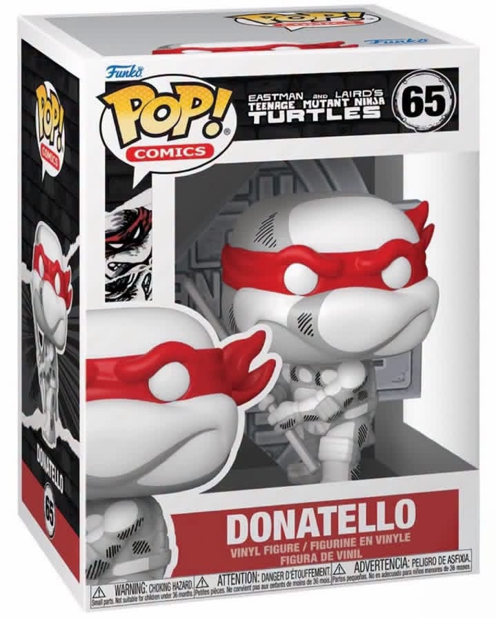 Funko Pop! Comics: Teenage Mutant Ninja Turtles (TMNT) - Donatello #65 / Raphael #66 / Leonardo #67 / Michelangelo #68 *PREORDER*