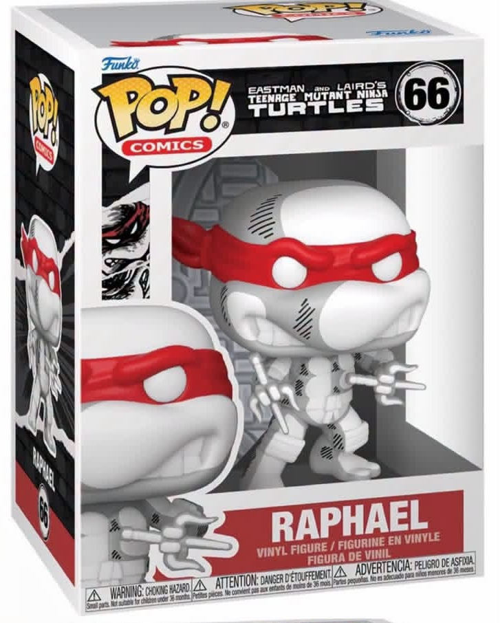 Funko Pop! Comics: Teenage Mutant Ninja Turtles (TMNT) - Donatello #65 / Raphael #66 / Leonardo #67 / Michelangelo #68 *PREORDER*