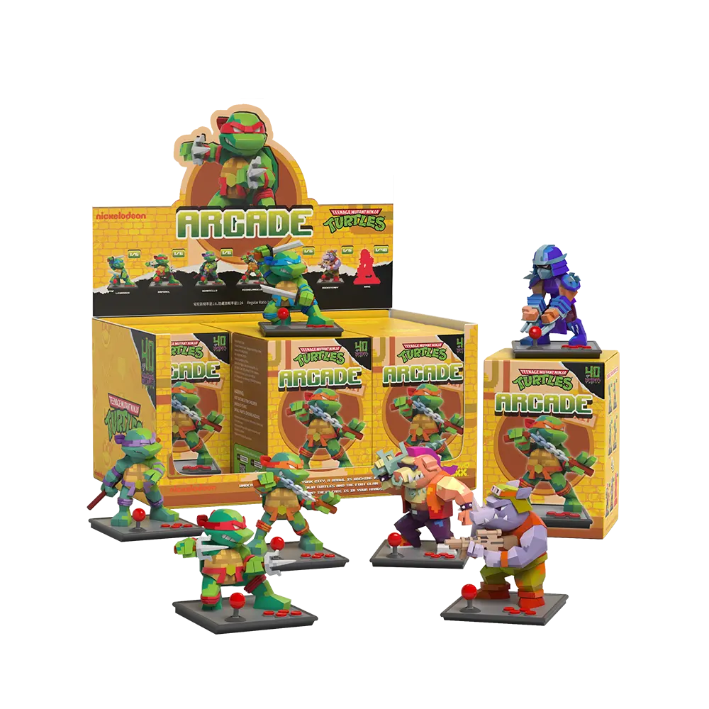 Mighty Jaxx: Teenage Mutant Ninja Turtles (TMNT) - Arcade Single Gacha Blind Box