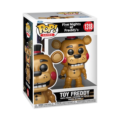 Funko Pop! Games: Five Nights At Freddy's - Toy Freddy #1318