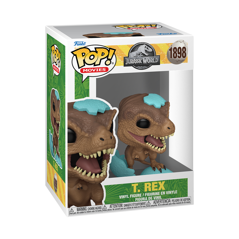 Funko Pop! Movies: Jurassic World - T. Rex (Blue Egg) #1898