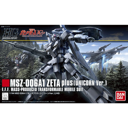 Bandai: Gunpla - Zeta Plus (Unicorn Ver.) [HGUC] 1/144 Model Kit *PREORDER*