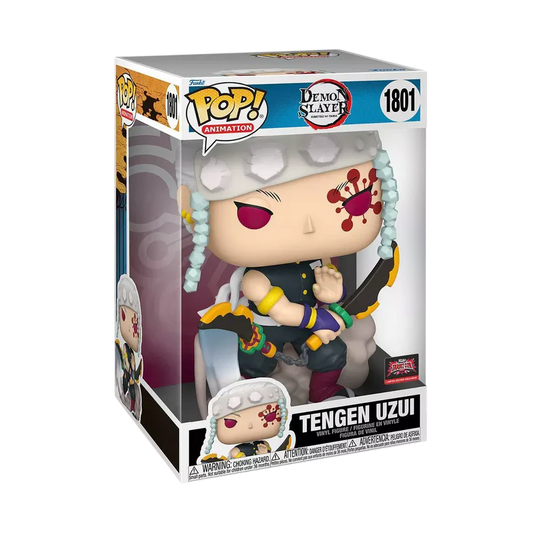 Funko Pop! Anime: Demon Slayer - Jumbo 10" Tengen Uzui #1801 [2025 TargetCon Exclusive]