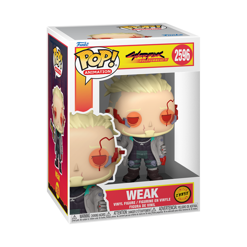Funko Pop! Anime: Cyberpunk Edgerunners - Weak #2596 / D. #2597 / Roman #2598 / Talia #2599 / Avida #2600 *PREORDER*