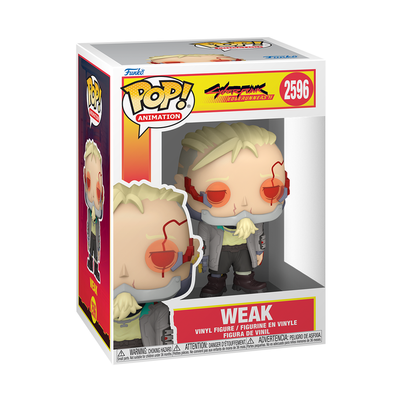 Funko Pop! Anime: Cyberpunk Edgerunners - Weak #2596 / D. #2597 / Roman #2598 / Talia #2599 / Avida #2600 *PREORDER*