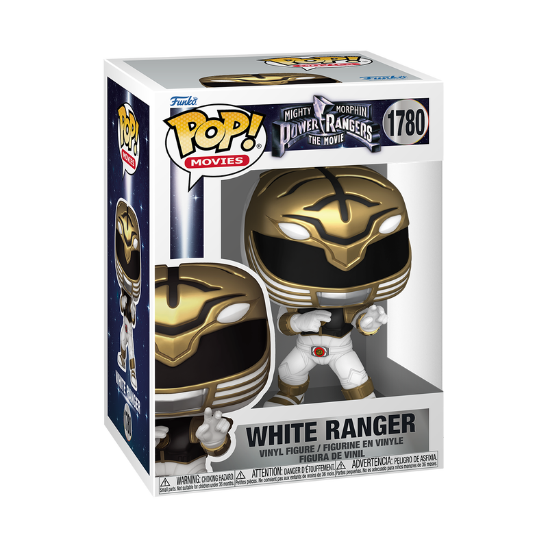 Funko Pop! Movies: Power Rangers - Yellow [GITD] / White / Red / Pink / Blue / Black