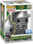 Funko Pop! Movies: Wicked - Elphaba with Grimmerie (Glitter) / Wicked Tin Man (Metallic) / Cowardly Lion (Flocked) *PREORDER*